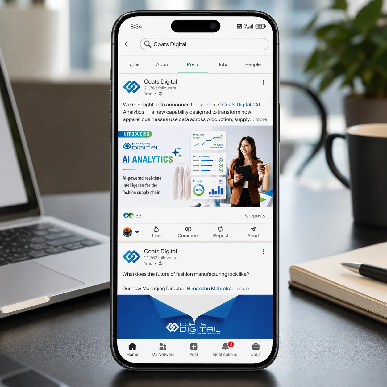 Coats Digital — AI Analytics Launch